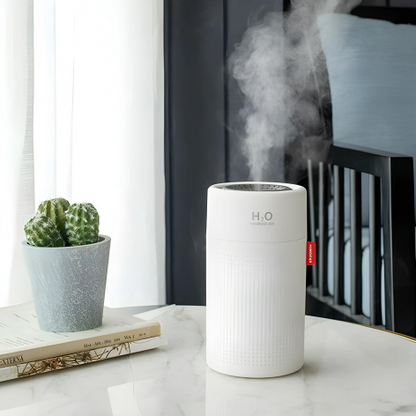 Portable, Rechargeable Humidifier - AirEase-White-Nora Luxe