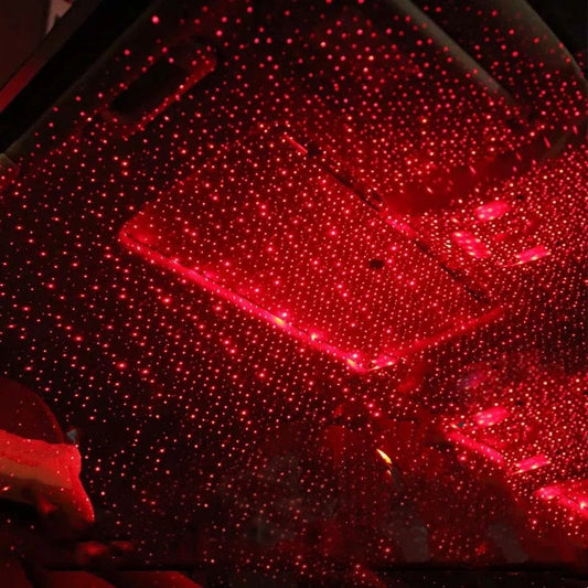 Portable Star Projector - StarGlow-Red-Nora Luxe