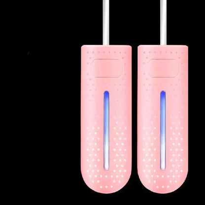 Portable UV Shoe Dryer and Sterilizer - ShoeFresh Pro-Pink Plug UV Lamp-Nora Luxe