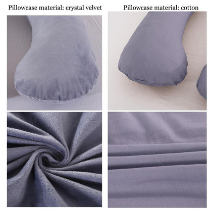 Pregnancy pillow - MammaNest-Dark gray-Nora Luxe