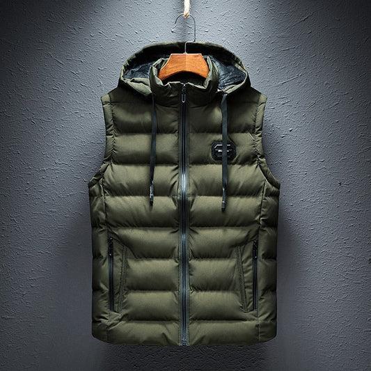 Premium Bodywarmer for Men - Rafael-Military green-S-Nora Luxe