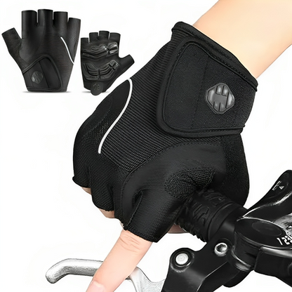 Premium Cycling Gloves - BikeGuard™-Black-S-Nora Luxe