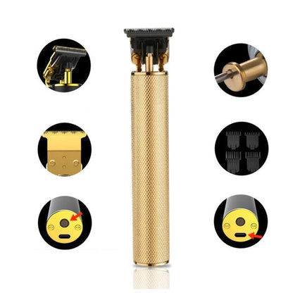 Professional Hair Clipper for Men - EdgeMaster-Gold-Nora Luxe