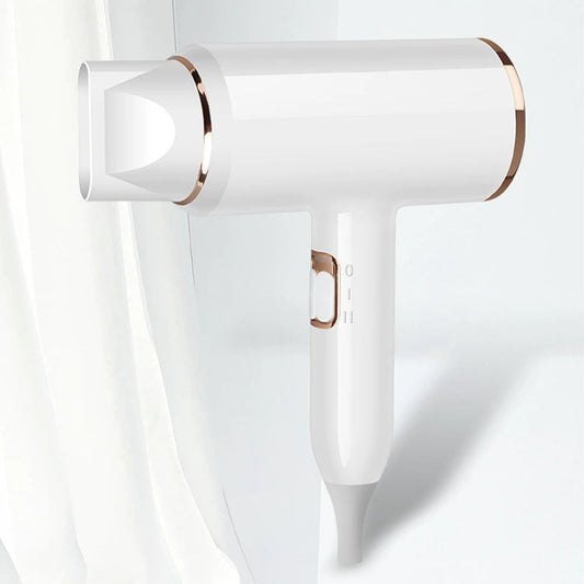 PROFESSIONAL HAIRDRYER 2400W WITH COLD AND HOT AIR - NEGATIVE IONS - POWERFUL HAIR DRYER FOR SALON RESULTS-F37-white-Nora Luxe