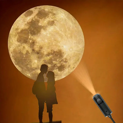 Projector lamp Earth and Moon - CelestiaGlow-Earth-Nora Luxe