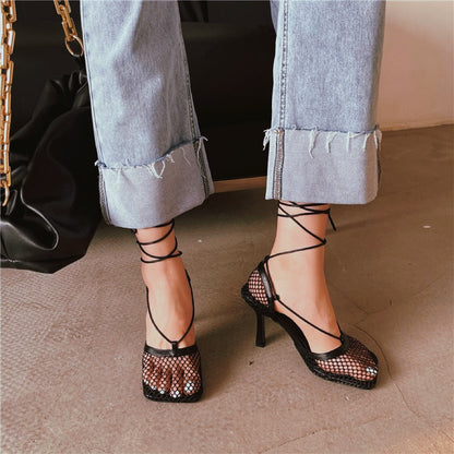 Pumps with a pointed design – Céleste-Orange-3-Nora Luxe