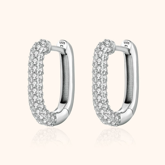 Radiant Earrings - Lucienne-Silver-Nora Luxe