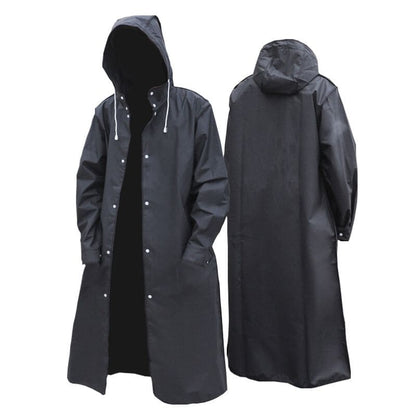 Rain Jacket with Hood - Thorben-Black-M-Nora Luxe
