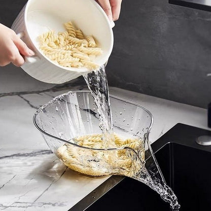 Removable Dish & Draining Basket - DrainEase-Grey-Nora Luxe