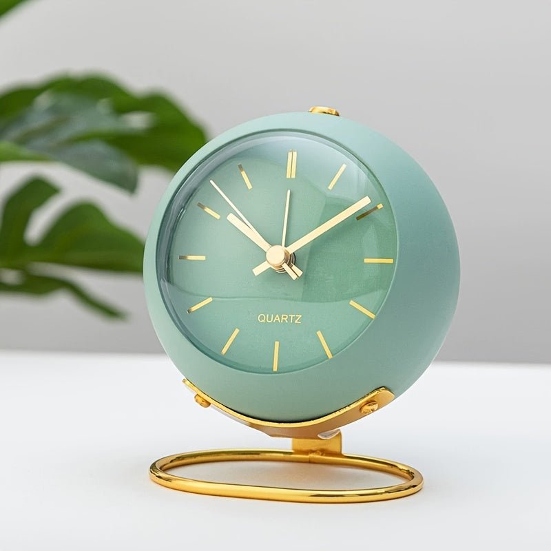 Retro Analog Alarm Clock – Buzzley-Pink-The Livary
