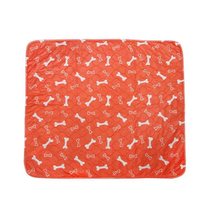 Reusable Plasma for Dogs - EcoPad-Orange-Bone-15.7 5 x 23.62 inches-Nora Luxe