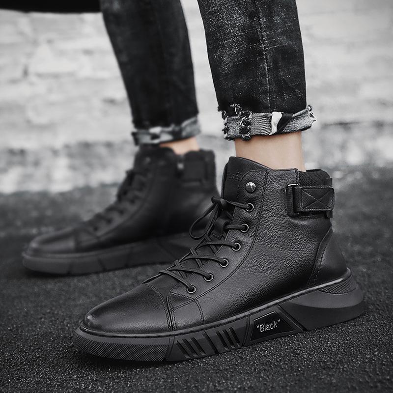 Robust Black Men's Shoes - Maxwell-6.5-Nora Luxe