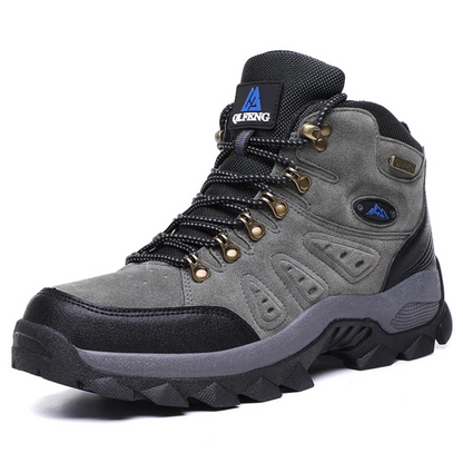 Robust Versatile Walking Shoes - Expedition Trek-Gray-4.0-Nora Luxe