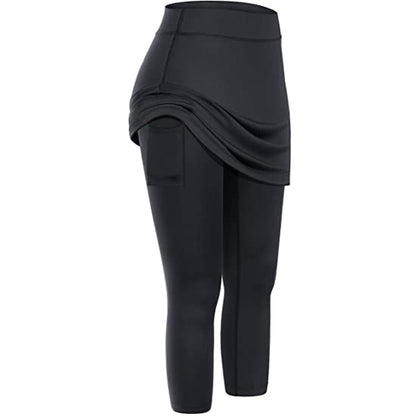 Rock leggings with practical side pockets – Mireille-Black-S-Nora Luxe