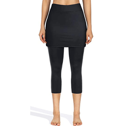 Rock leggings with practical side pockets – Mireille-Wine red-S-Nora Luxe