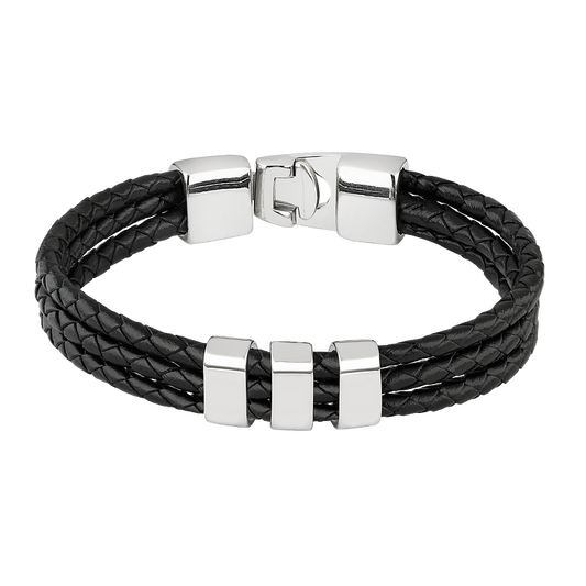 Romance Gravure Armband - Felix-Silver-Nora Luxe