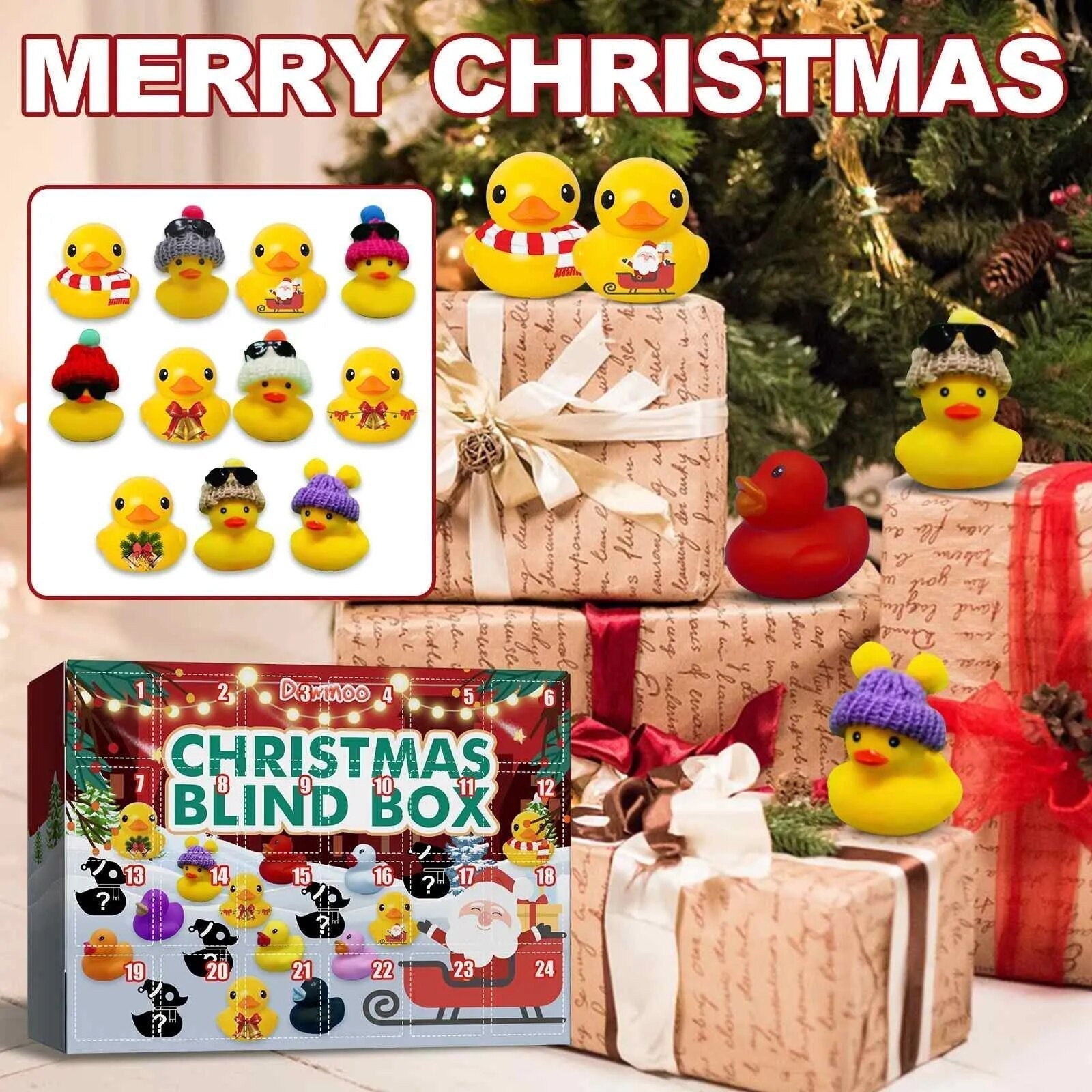 Rubber Duck Advent Calendar 2024 - Splashmas Surprise-Nora Luxe