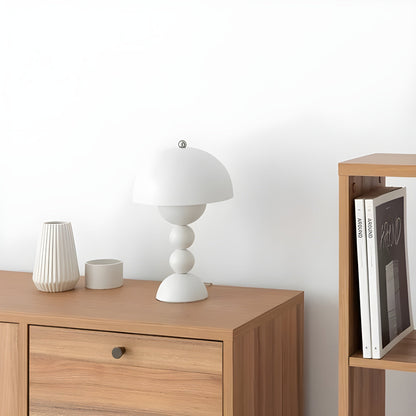 Scandinavian Design Table Lamp - FloraGlow-Black-Nora Luxe