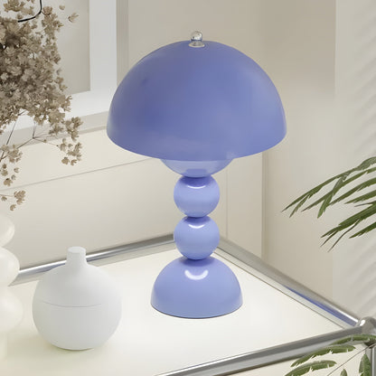 Scandinavian Design Table Lamp - FloraGlow-Black-Nora Luxe