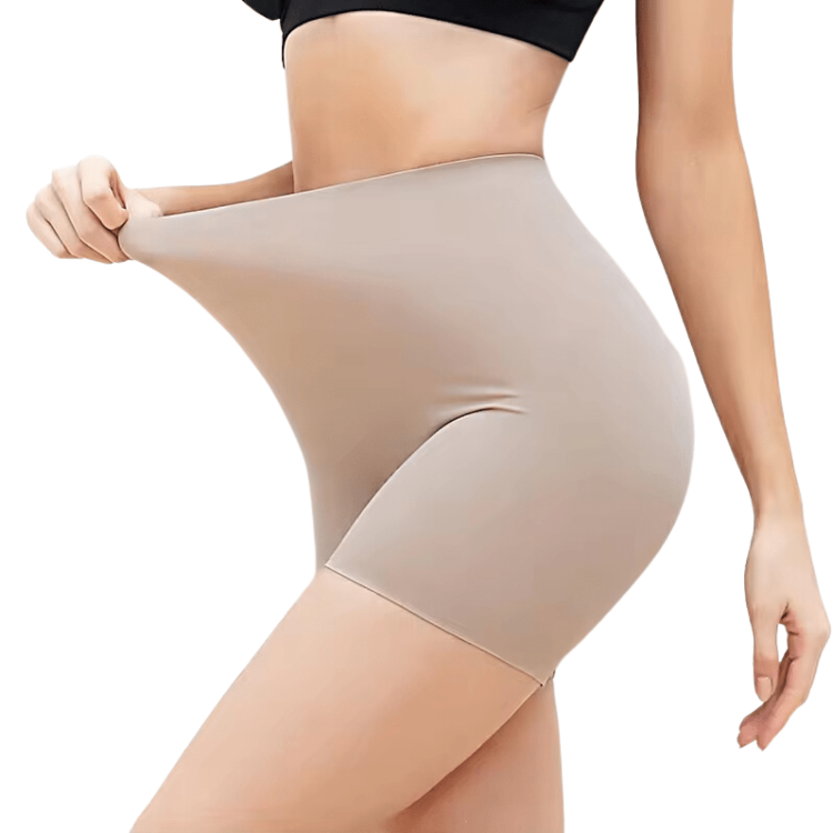 Seamless Correcting High Waist Brief - Yvette-Black-S-State of Style