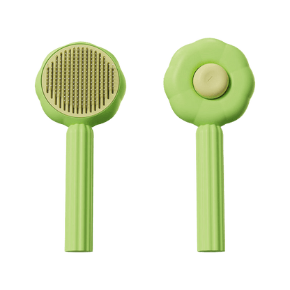 Self-Cleaning Cat Brush - PurrfectBrush-Green-Nora Luxe