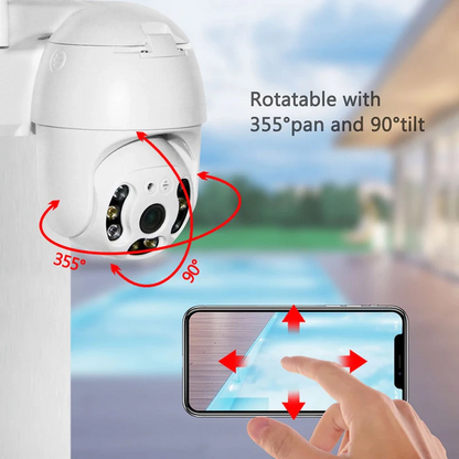Set of 4 Smart WiFi Security Cameras – SmartCam Set 4X-Nora Luxe