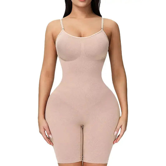 Shapewear Body with Hourglass Effect – Cintella-Beige-S-Nora Luxe