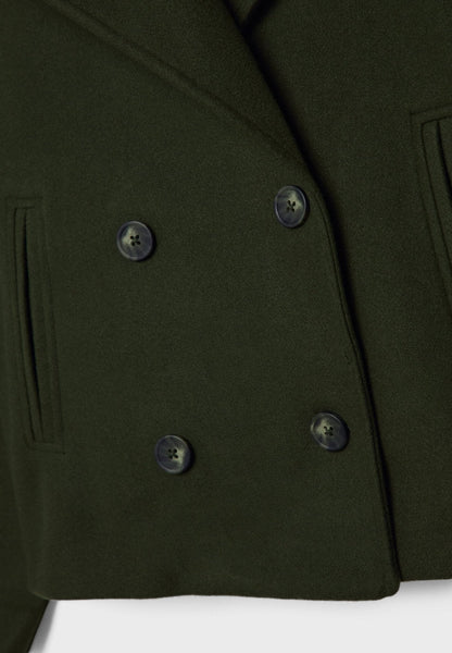 Autumn short jacket in double-breasted style – Clara