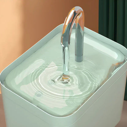 Silent Automatic Water Fountain for Cats - PureFlow-Blue-Nora Luxe