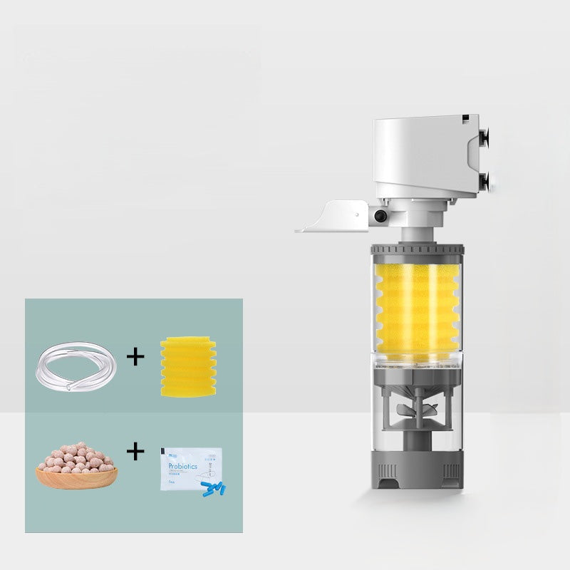 Silent Electric Aquarium Filter – AquaSilence-20W-Nora Luxe