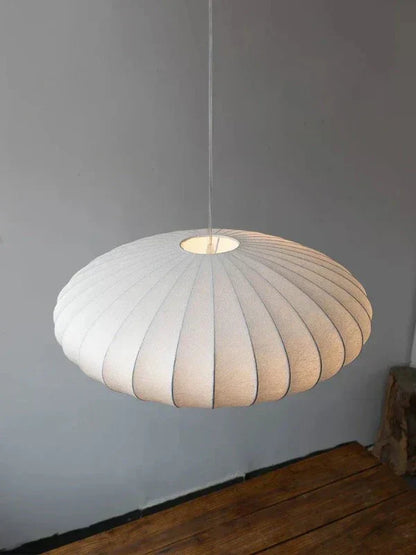 Silk Crown Crystal Pendant Lamp-D - 11.81 in-Nora Luxe