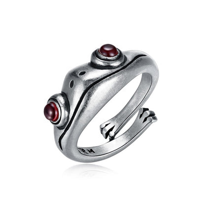 Silver Ring with Unique Design – Pixie-The Livary