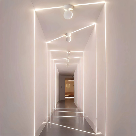 Smart LED Strip Lighting with 360° Projection - Lumovibe-White-Cool white-The Livary