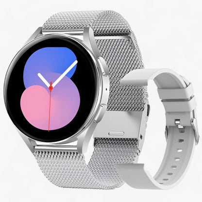Smartwatch for Health and Style - Evelyne-Gas silver-Nora Luxe