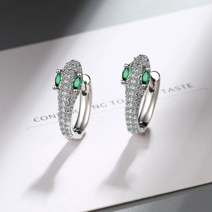 Snake Earrings made of 925 Sterling Silver - Leila-Nora Luxe