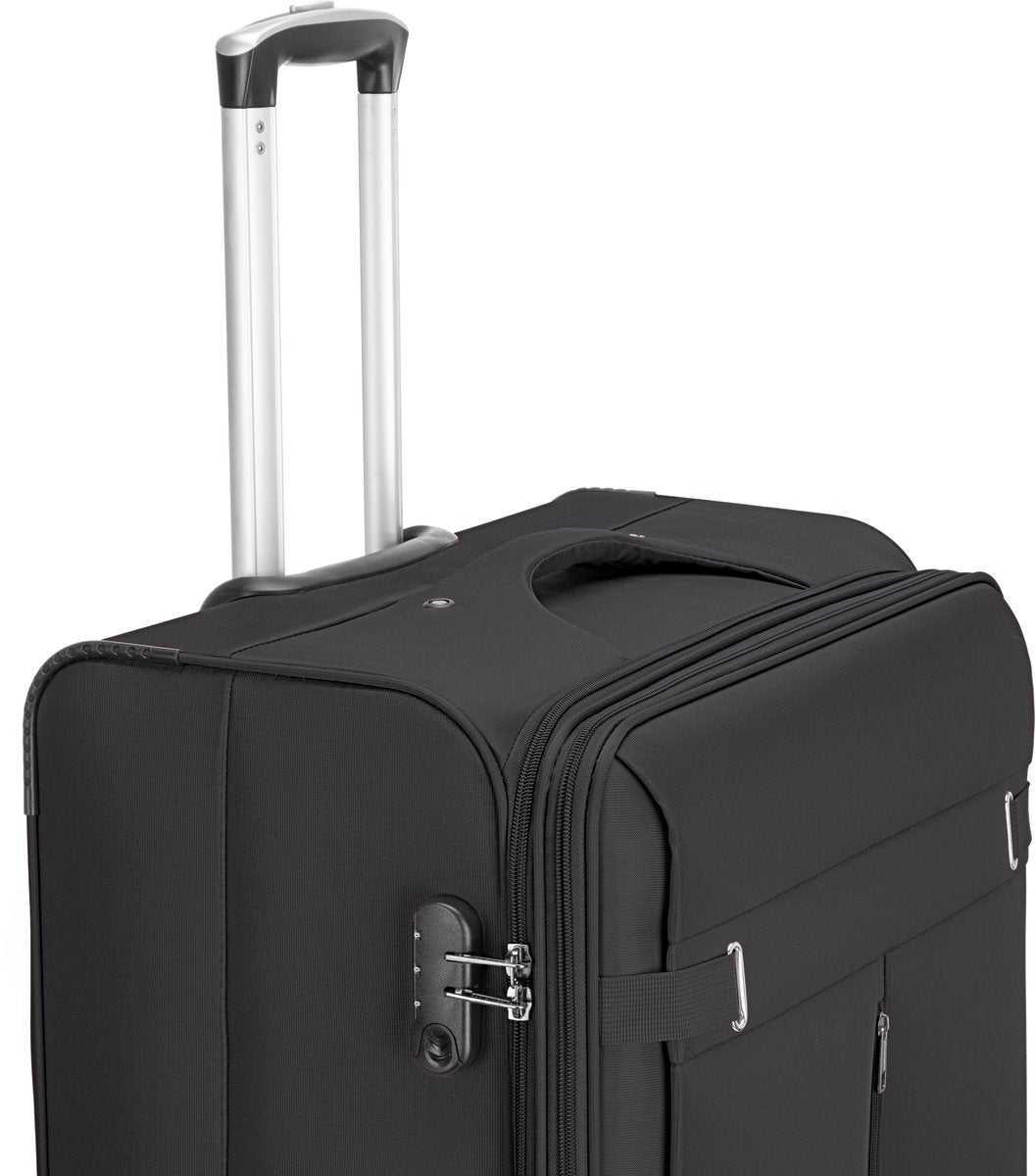 Soft cabin luggage – Porto-Black-Nora Luxe