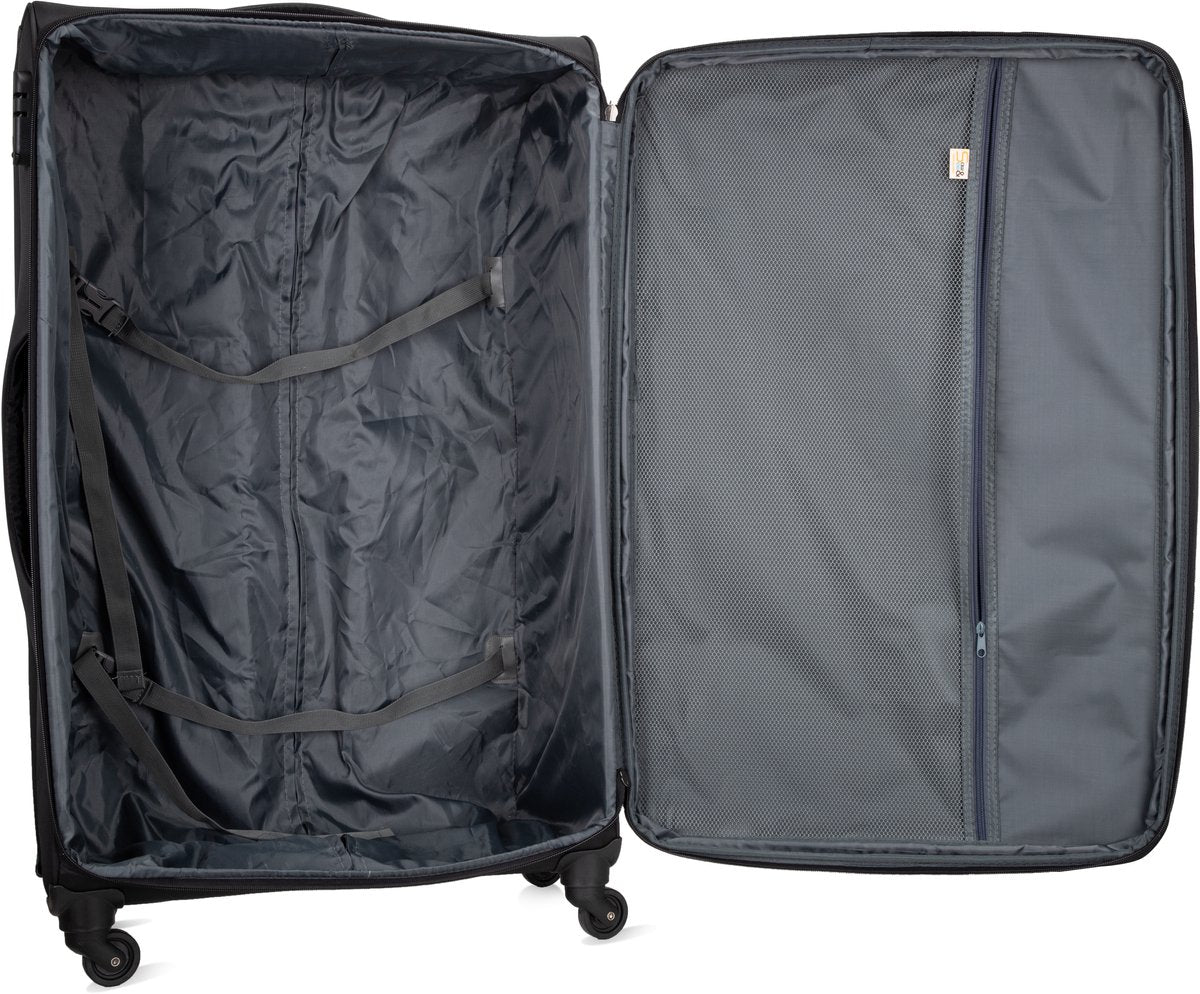 Soft cabin luggage – Porto-Black-Nora Luxe