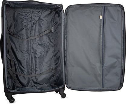 Soft cabin luggage – Porto-Black-Nora Luxe