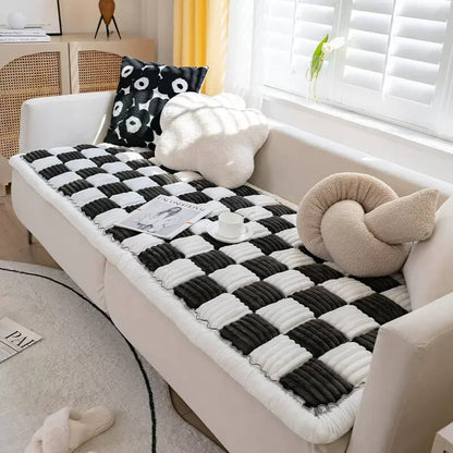Soft Pet Blanket - CozyCover-Brown/White-27.56 inches x 59.06 inches-Nora Luxe