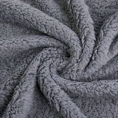 Soft Puppy Blanket - SnuggleFur Fleece-Gray-31.49x39.37inches-Nora Luxe