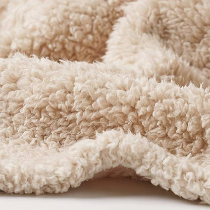 Soft Puppy Blanket - SnuggleFur Fleece-Gray-31.49x39.37inches-Nora Luxe