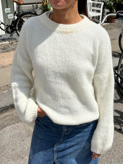 Soft Women's Sweater with Loose Fit - Aurena-Blue-XS/S-Nora Luxe