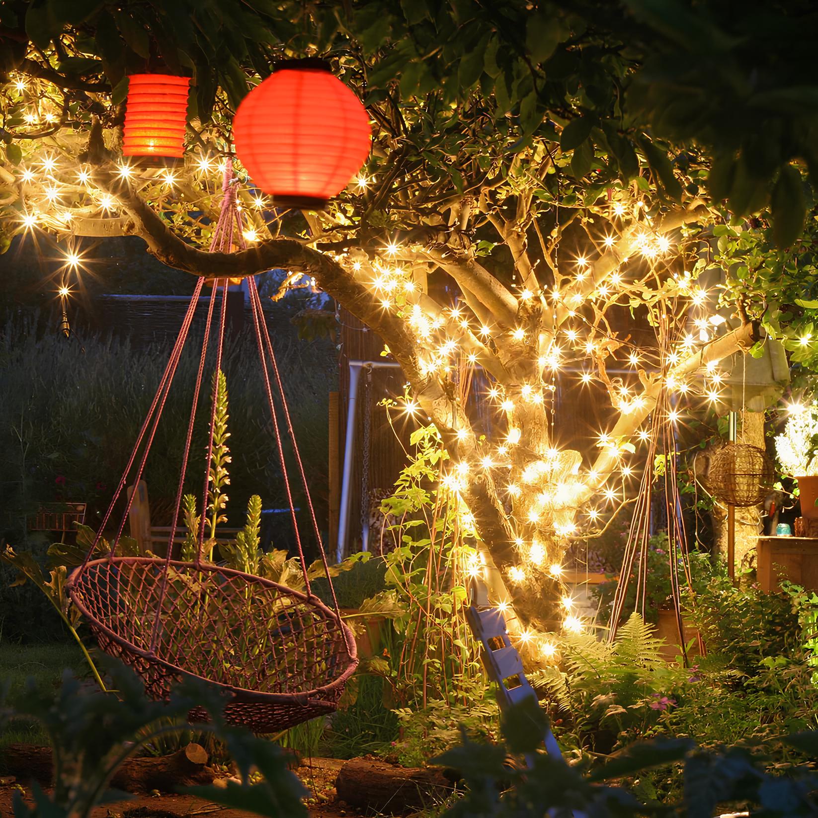 Solar Energy Ambient Lighting - SoliGlow-Warm-196.85 inches-Nora Luxe