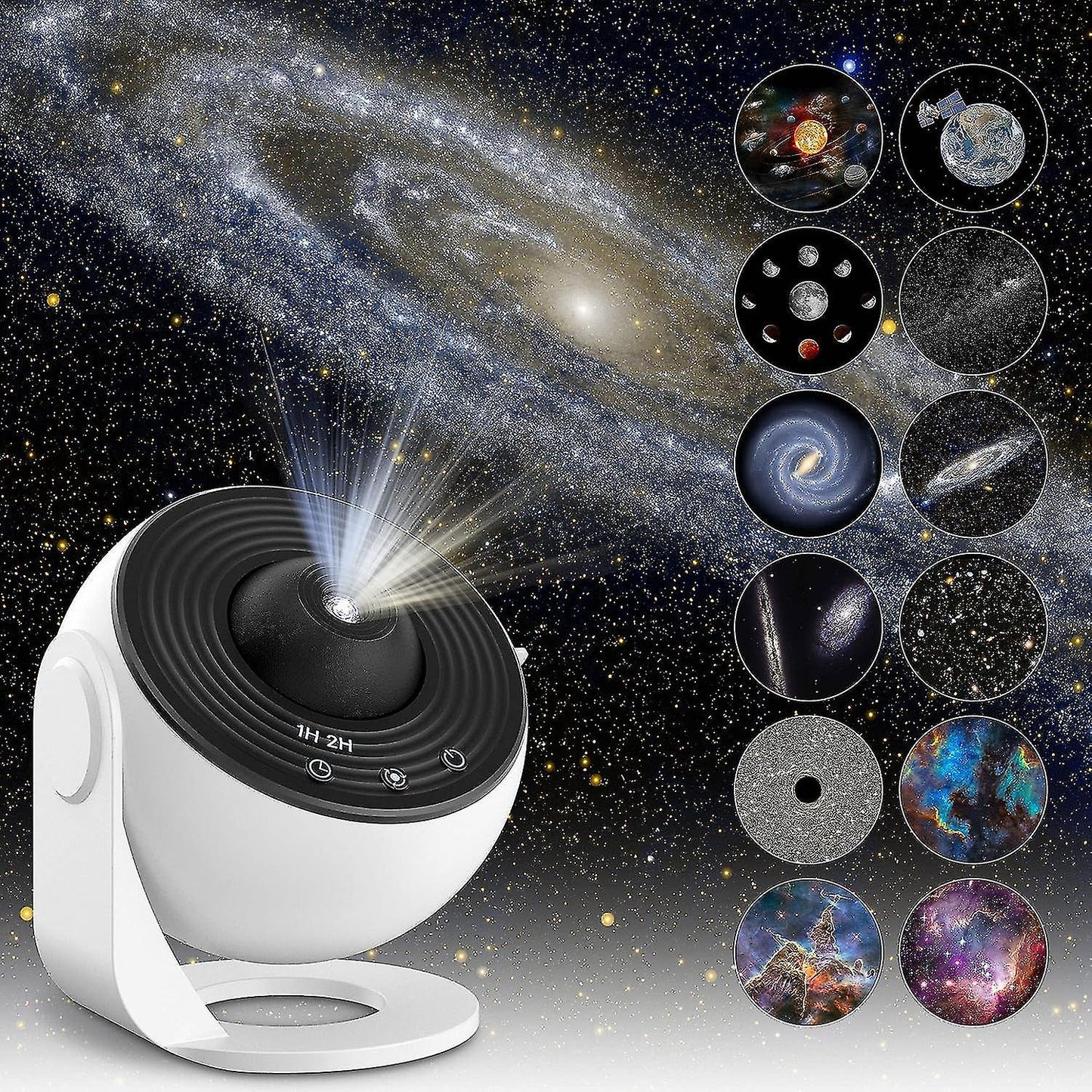 Space Projector Lamp - AstroGlow-Standard-13-Nora Luxe