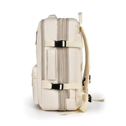 Spacious Versatile Backpack - TrailSafe Pro-Black-Nora Luxe