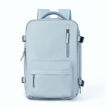 Spacious Versatile Backpack - TrailSafe Pro-Black-Nora Luxe