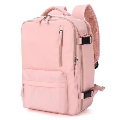 Spacious Versatile Backpack - TrailSafe Pro-Pink-Nora Luxe