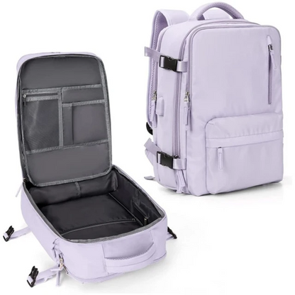Spacious Versatile Backpack - TrailSafe Pro-Purple-Nora Luxe