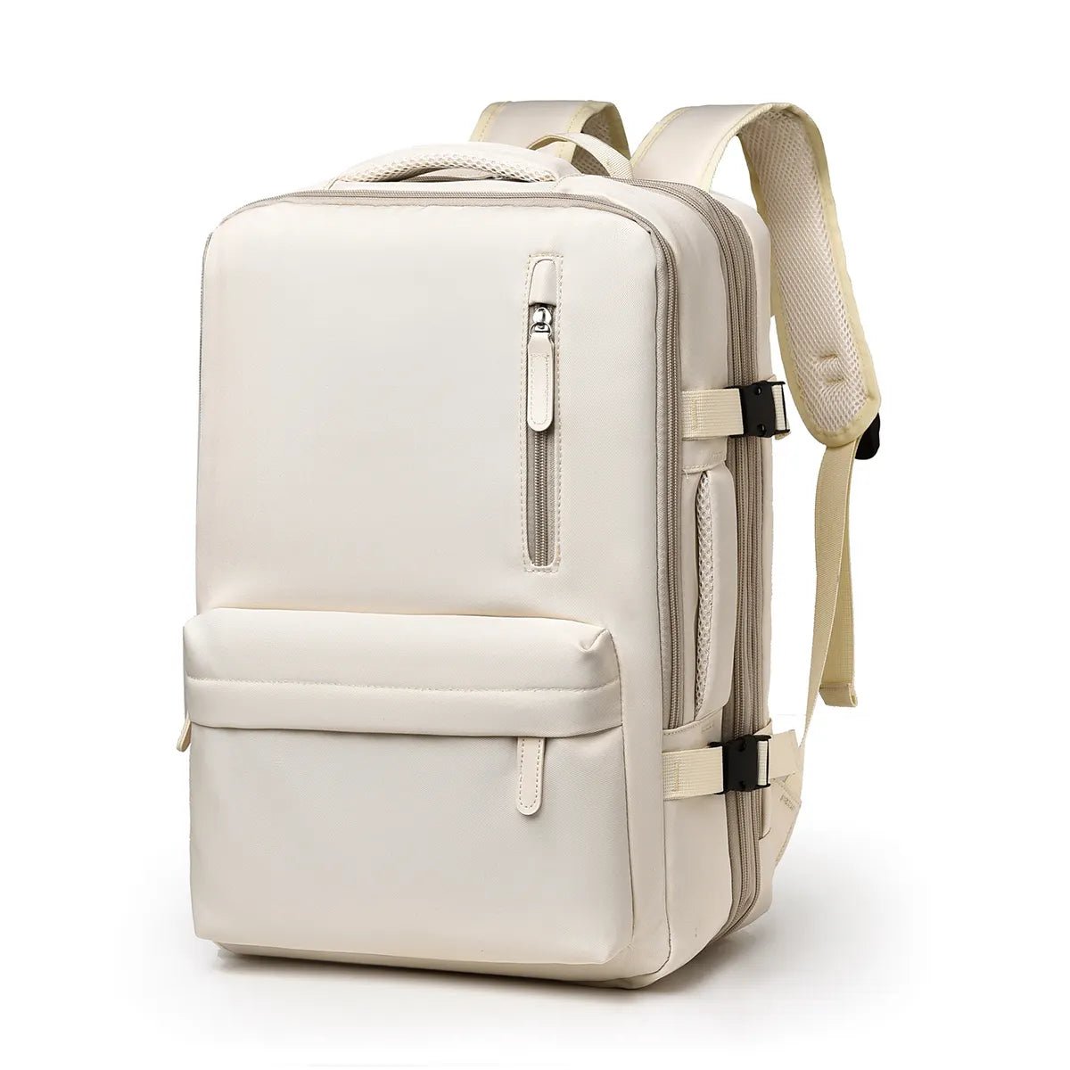 Spacious Versatile Backpack - TrailSafe Pro-White-Nora Luxe