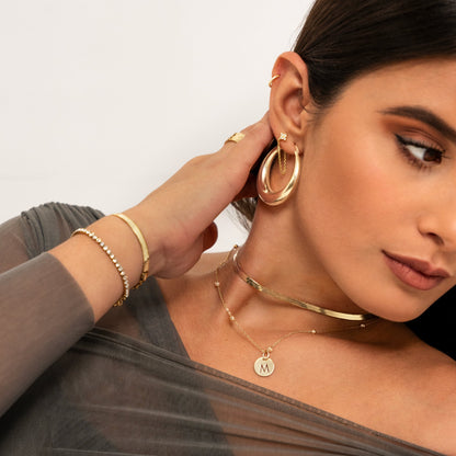 Sparkling Bracelet - Clara-Gold-Nora Luxe
